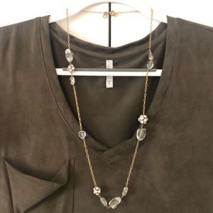 J Crew Gold Necklace